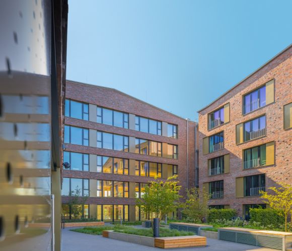 Freytag & v.d. Linde Neubau Wohnanlage U-Hof 3 Innenhof Oldenburg