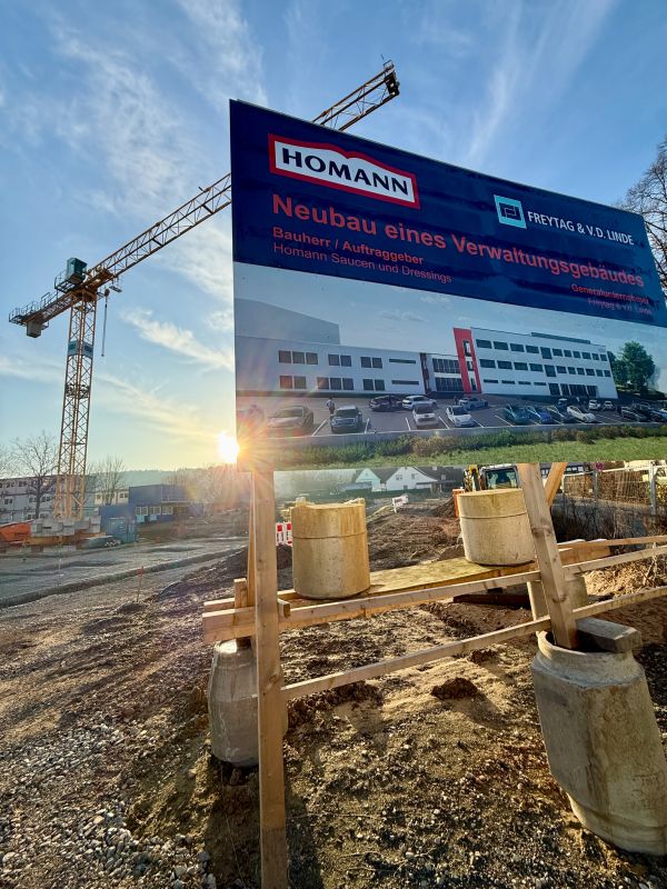Freytag & v.d. Linde Projekt Neubau Verwaltungsgebäude Homann Wintermorgen Bad Essen
