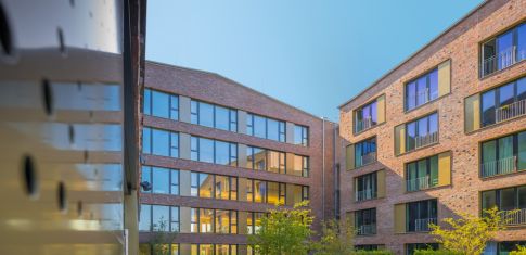 Freytag & v.d. Linde Neubau Wohnanlage U-Hof 3 Innenhof Oldenburg